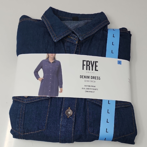 Frye Jackets & Blazers - Frye Indigo‎ Denim Dress
